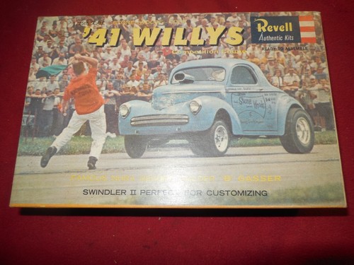 Vintage revell 1941 willys - vintage,