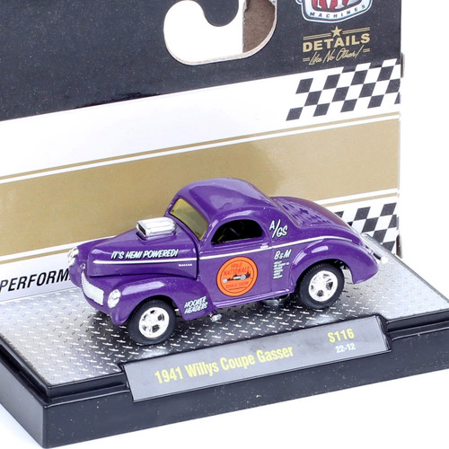 Scale 1941 willys coupe - 1:64,